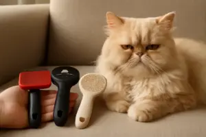 Qual è la miglior spazzola per il sottopelo di un gatto persiano? Prevenzione dei nodi senza stress