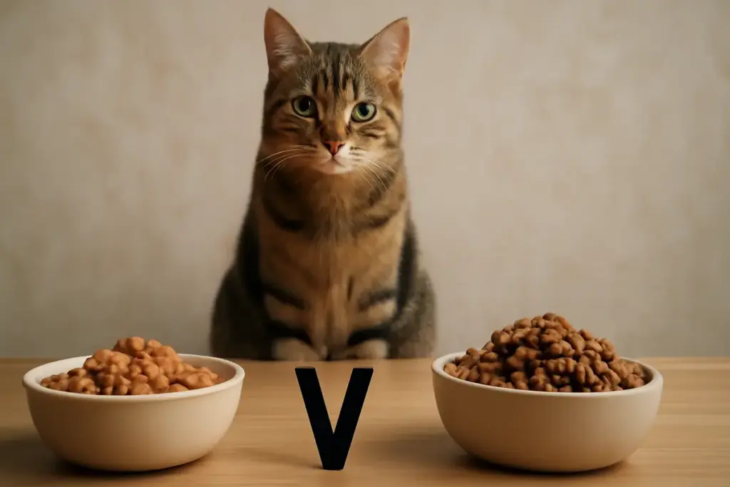 Cibo umido vs secco per gatti: la risposta definitiva che ti libera dai dubbi