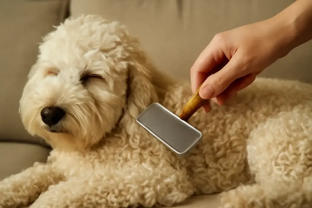 Come evitare i nodi difficili nel pelo dei cani riccioli? Il segreto sta nello strumento giusto