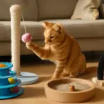 Giochi per gatti che vivono in appartamento: soluzioni semplici per combattere la pigrizia