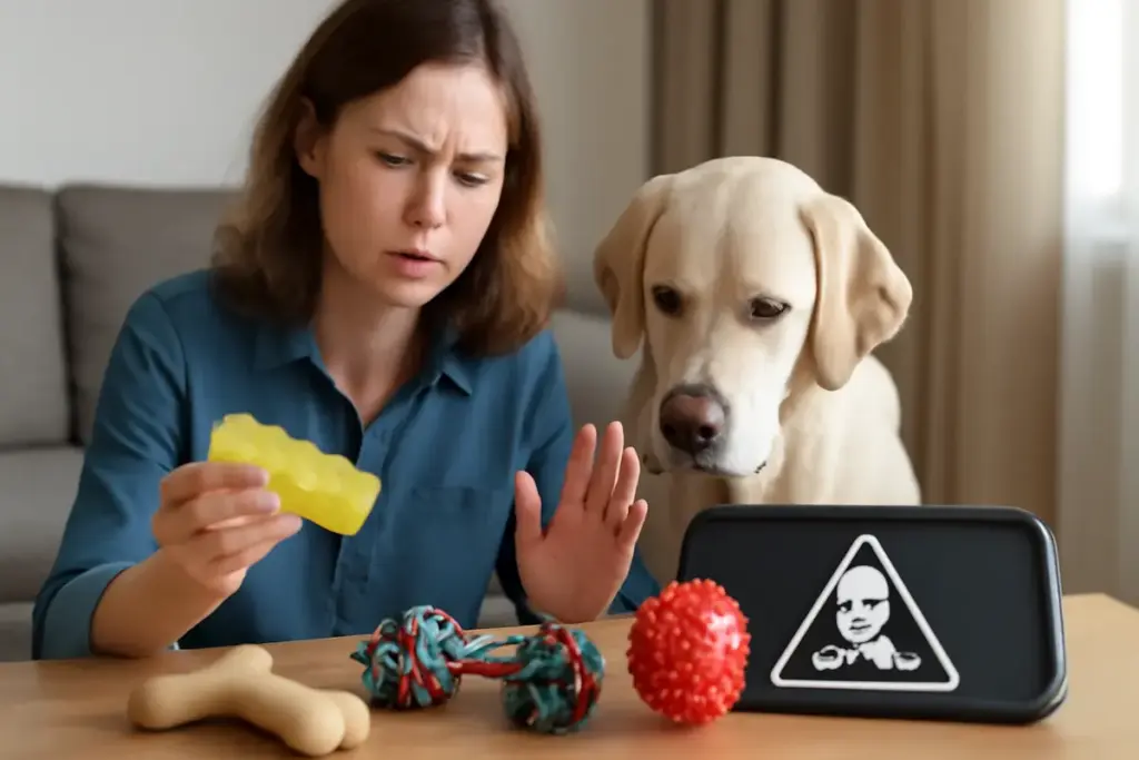 Come scegliere i materiali dei giochi per animali: i rischi per la salute che è meglio evitare