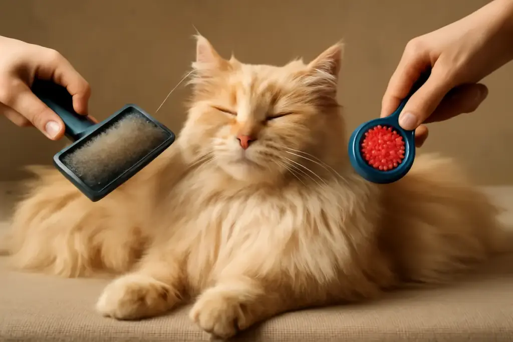 Spazzole per animali a pelo lungo: la forma delle setole fa davvero la differenza sul risultato