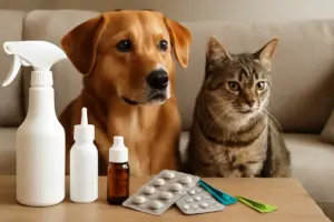 Prodotti antiparassitari per cani e gatti: guida pratica alle tipologie e quando usarle senza rischi