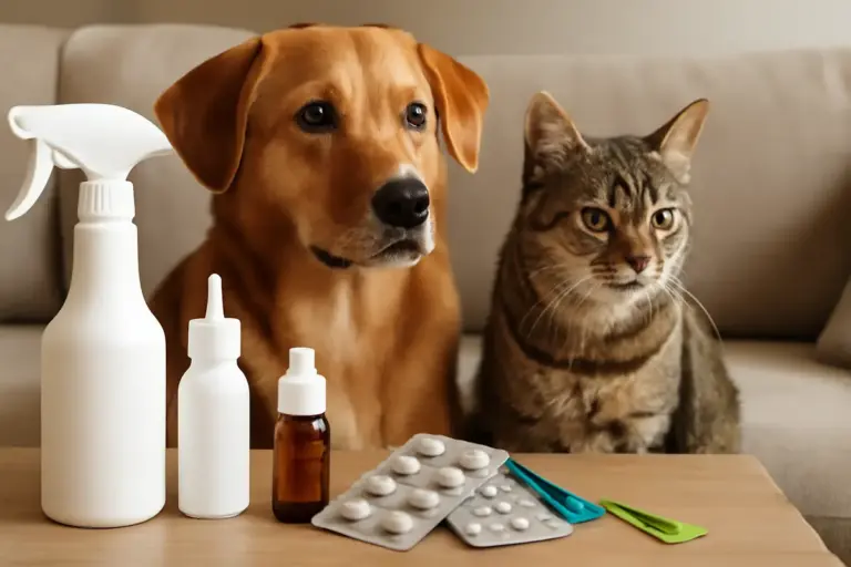 Prodotti antiparassitari per cani e gatti: guida pratica alle tipologie e quando usarle senza rischi