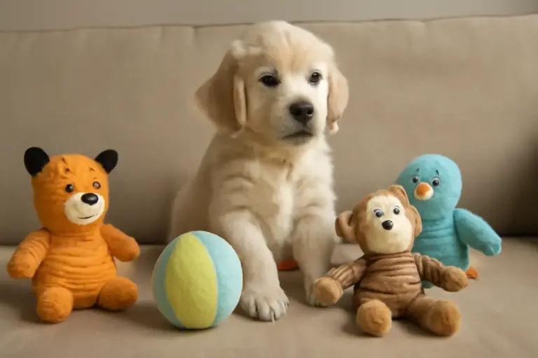 Pupazzi sonori per cani: quali sono davvero utili per lo sviluppo sensoriale del cucciolo