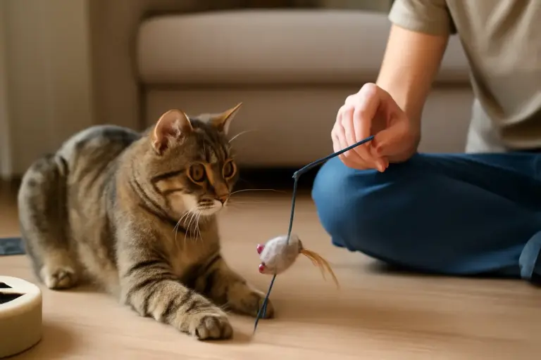Assecondare l’istinto di caccia nei gatti con i giochi giusti: i vantaggi che molti ignorano