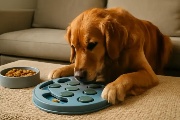 Puzzle feeder per cani intelligenti: il segreto nascosto per ridurre la noia e lo stress
